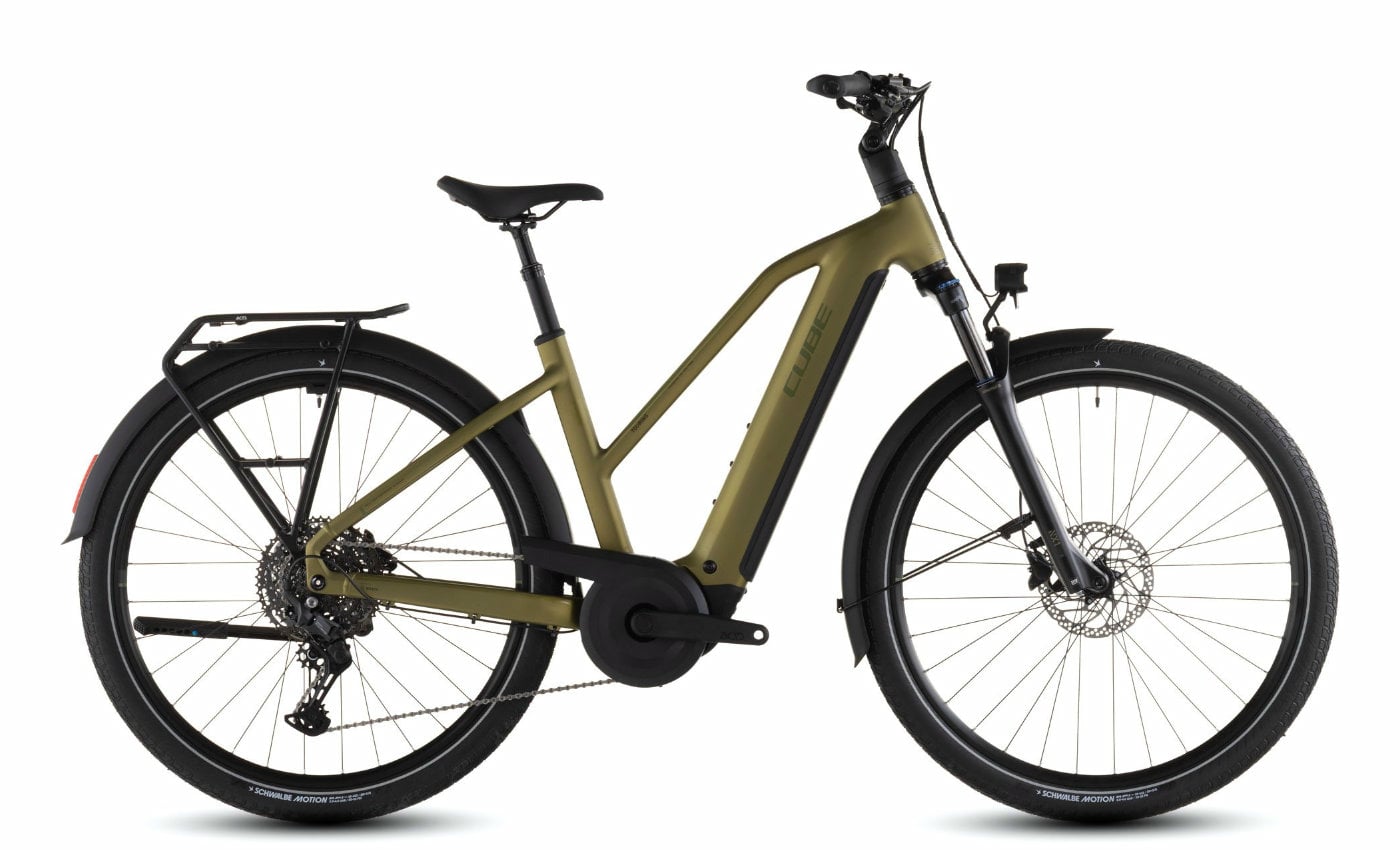 Cube Touring Hybrid Pro 800 - 28 Zoll 800Wh 11K Trapez - goldenlime´n´black