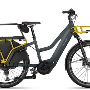 Riese & Müller Multicharger3 Mixte FAMILY - 27,5 Zoll 625Wh 10K Trapez - utility grey/ curry matt