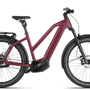 Riese & Müller Charger5 Mixte pinion - 27,5 Zoll 800Wh Pinion E1.12 Trapez - dark red matt