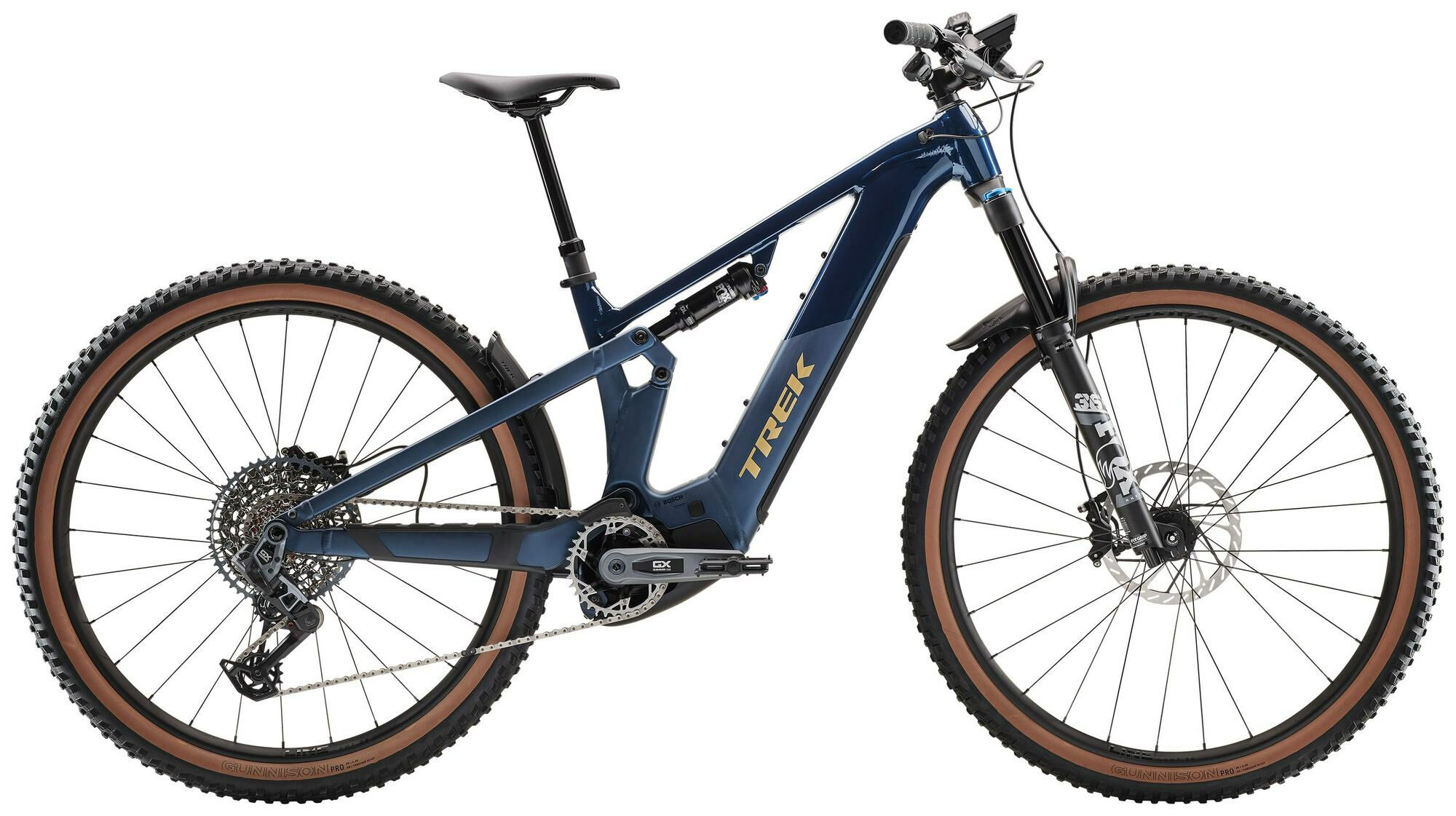 Trek Powerfly+ FS 8 Gen 4 Matte/Gloss Mulsanne Blue 29" 800 Wh Diamant