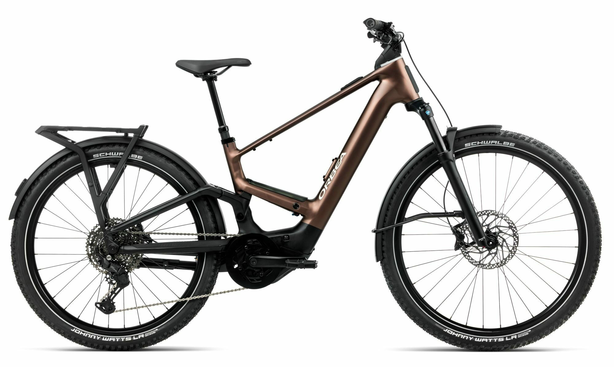 Orbea MUGA 30 Metallic Rust - Diamond Black (Matt) 29" 600 Wh Diamant