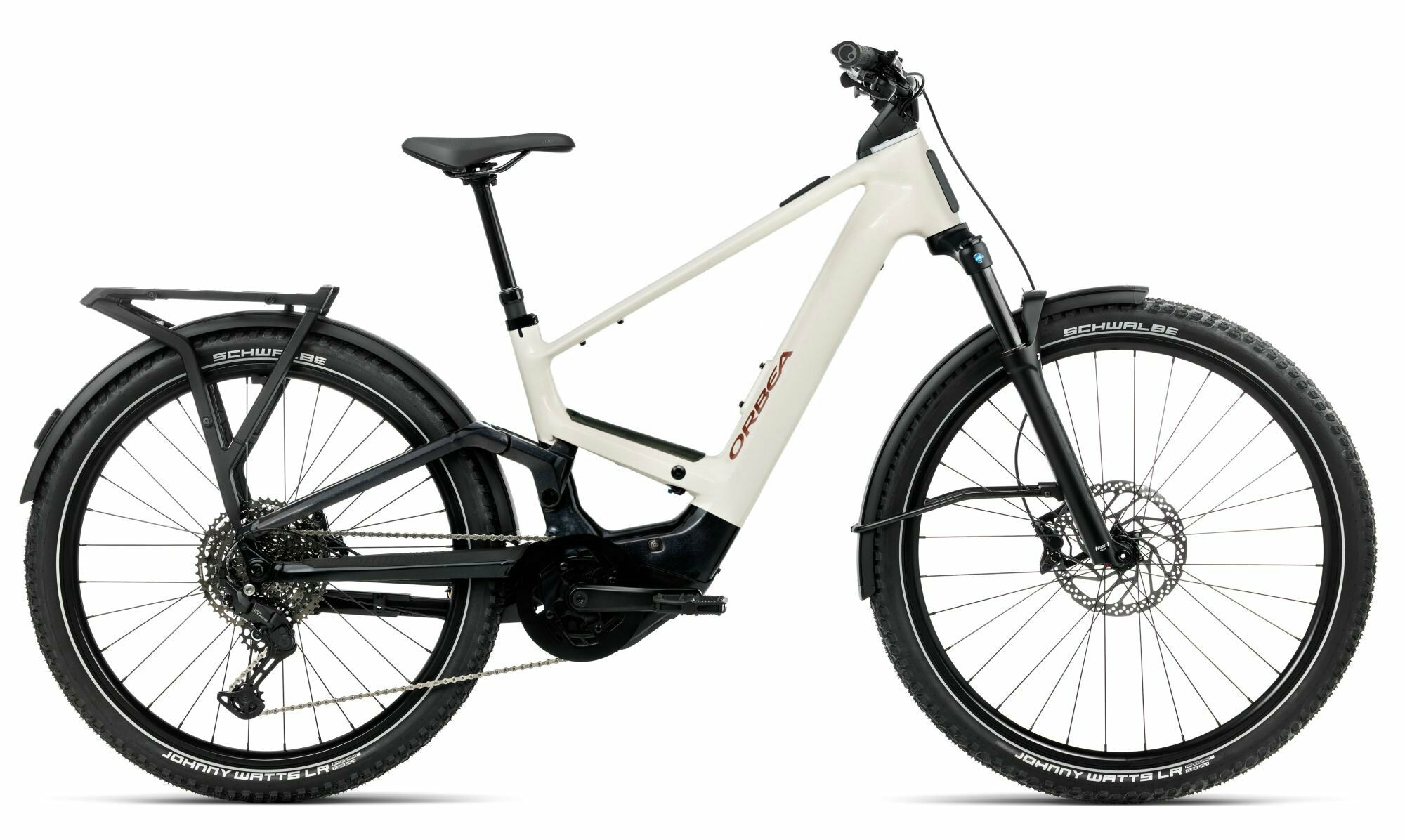 Orbea MUGA 30 Ivory White - Black (Gloss) 29" 600 Wh Diamant