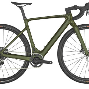 Scott Solace Gravel eRIDE 30 Prism Olive Green 28" 360 Wh Diamant