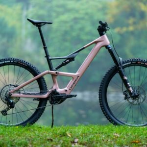 Orbea Rise LT M20 630W - 2025 - Desert Rose - Carbon Raw | XL