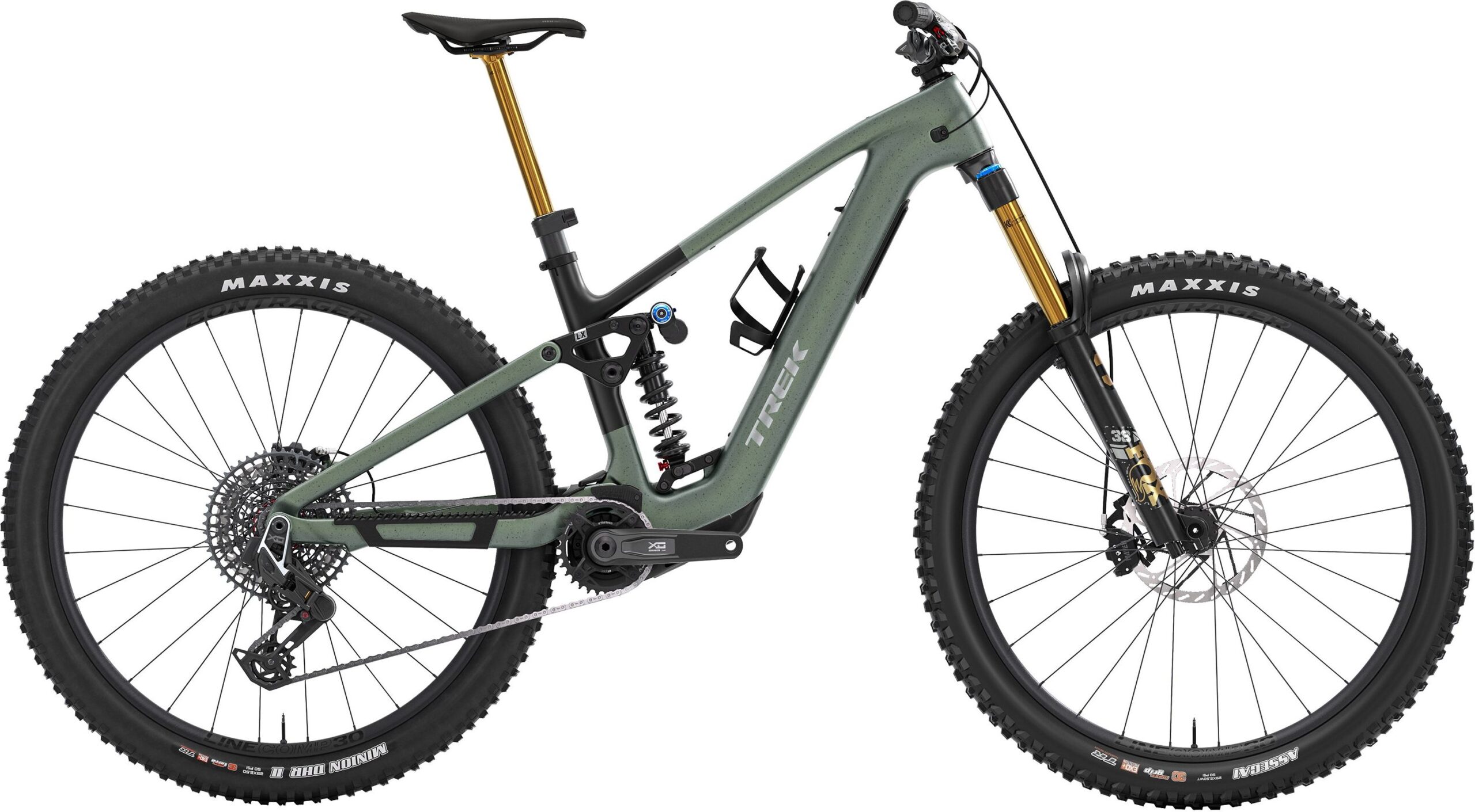 Trek Fuel+ LX 9.9 X0 AXS Gen 2 - 2026 - Lichen Green/Keswick Green Splatter | M