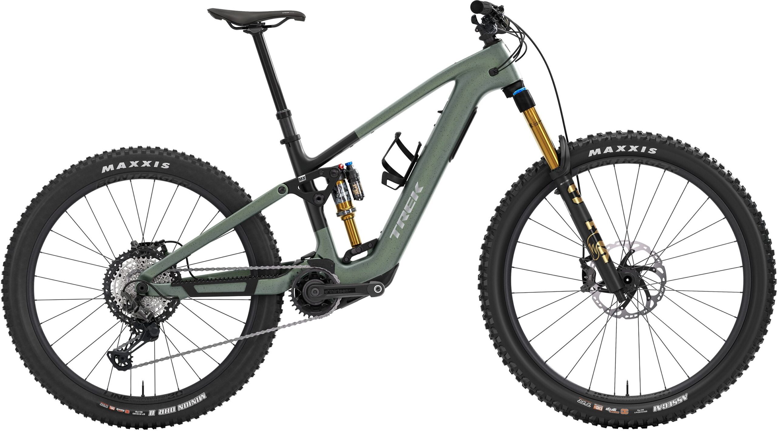 Trek Fuel+ MX 9.8 XT Gen 2 - 2026 - Lichen Green/Keswick Green Splatter | M