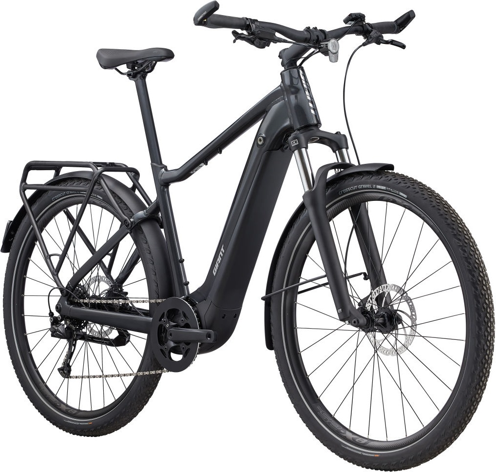 Giant Explore E+ 2 GTS - 2025 - Gunmetal Black / Black Gloss-Matt | XXL