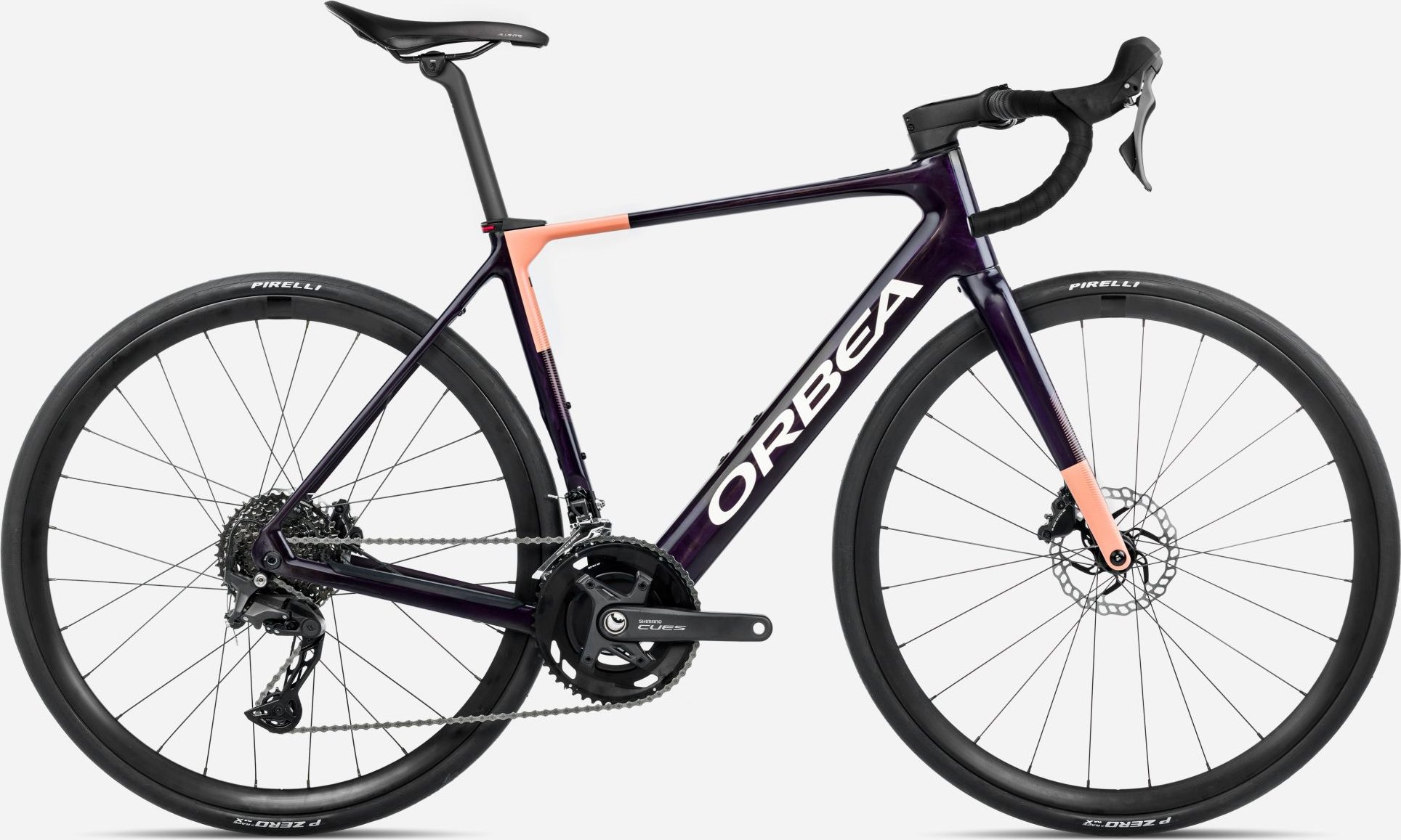 Orbea Gain M40 - 2025 - Purple - Orange | L