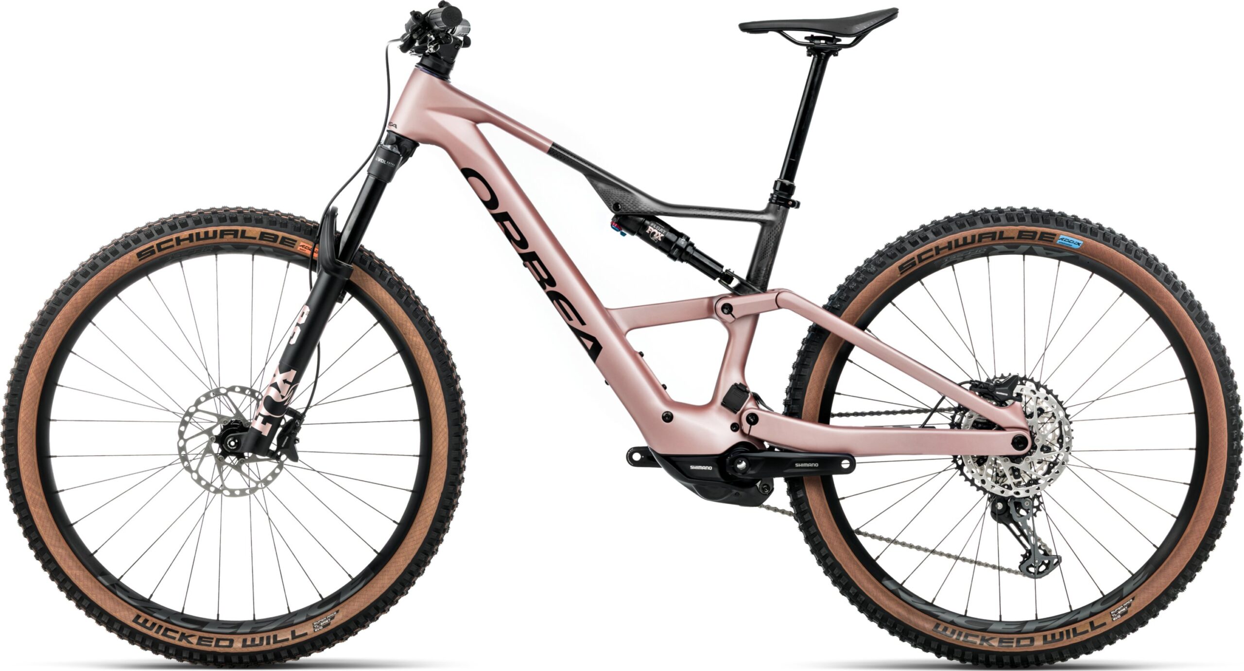 Orbea Rise SL M20 630Wh - 2026 - Desert Rose - Carbon Raw (Matt) | XL – Bild 2