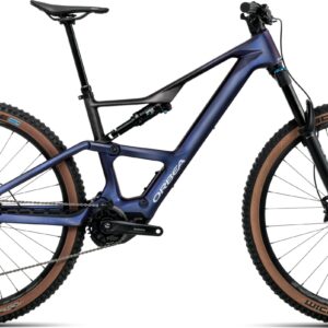 Orbea Rise SL M20 630Wh - 2026 - Tanzanite Carbon View - Carbon Raw (Matt) | M