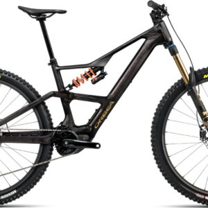 Orbea Rise LT M-TEAM 630W - 2026 - Cosmic Carbon View - Golden Sand (Gloss) | S