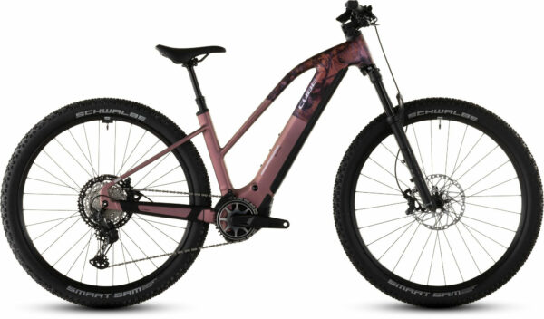 Cube Reaction Hybrid SLX 800 shiftblush´n´art 29" 800 Wh Trapez