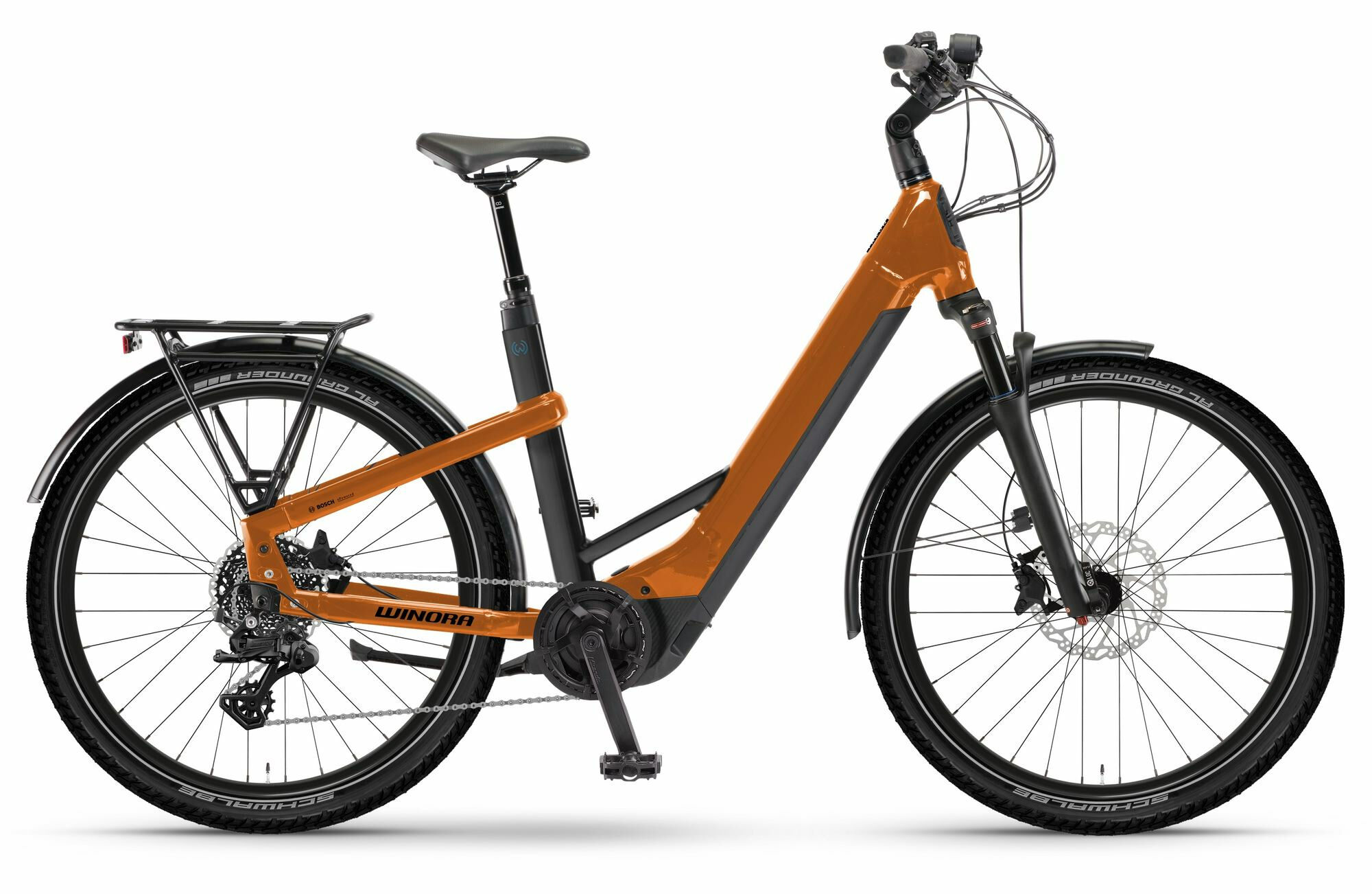 Winora Yakun X10 ginger 27,5" 750 Wh Wave