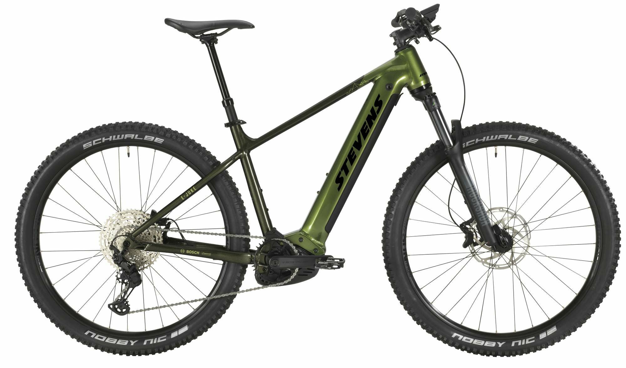 Stevens E-Juke Chrome Green 29" 750 Wh Diamant