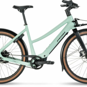 Stevens E-Simeto LT Sage Green 28" 400 Wh Trapez