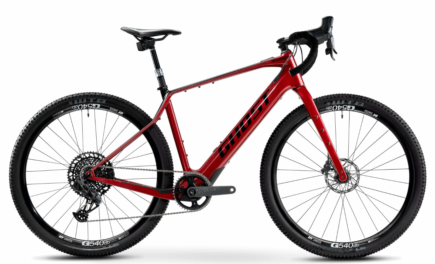 Ghost DEMOBIKE Path Asket Pro - 29 Zoll 430Wh 12K Diamant - met. rust red/black - glossy