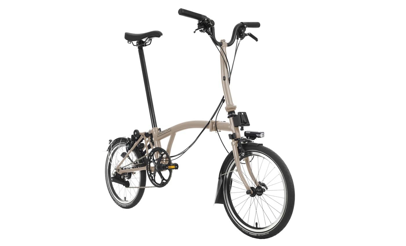 Brompton C-Line Explore 12 speed - 16 Zoll 12K Faltrad - Typ H - Dune Sand