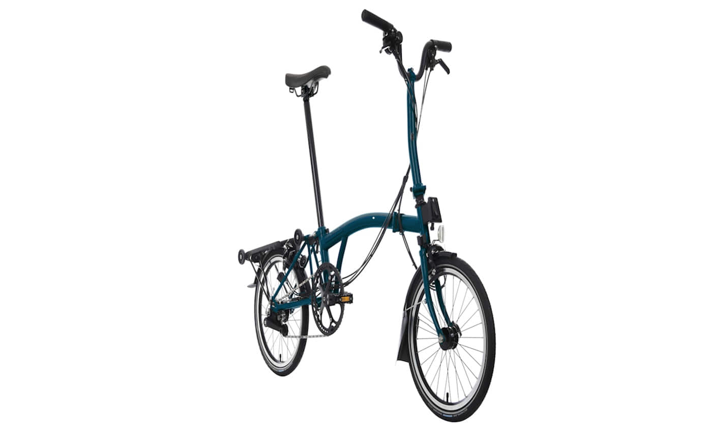 Brompton C-Line Explore 12 speed - 16 Zoll 12K Faltrad - Typ H - Ocean Blue