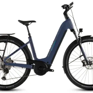 Cube Nuride Hybrid EXC 800 jeansblue´n´blue Tiefeinsteiger 2026 50 cm