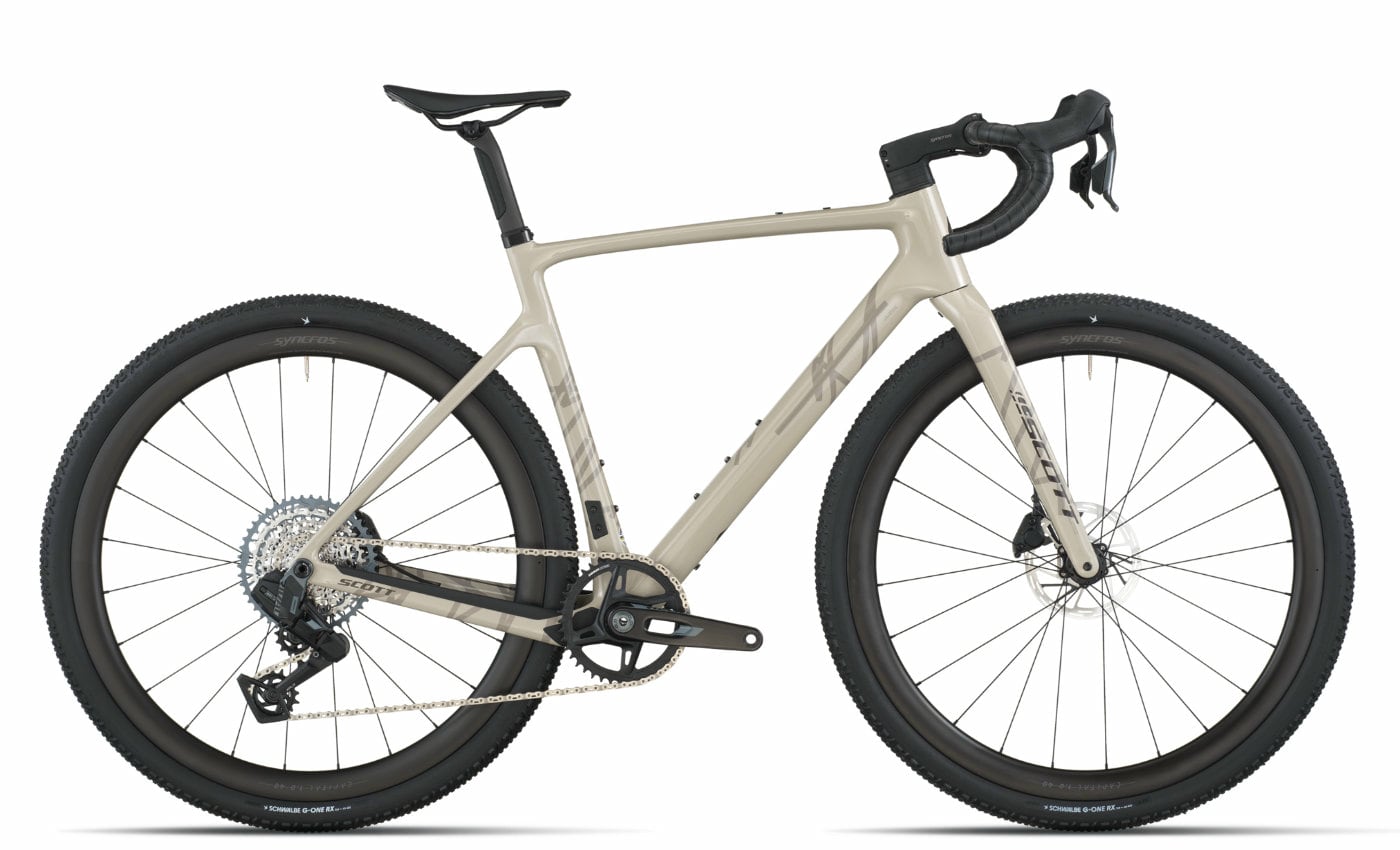 Scott Addict Gravel 20 - 28 Zoll 13K-AXS Diamant - taupe beige