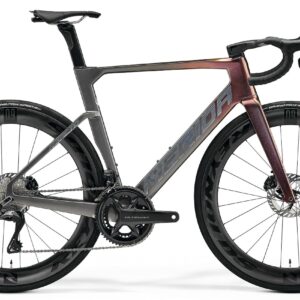 Merida REACTO 8000 - 28 Zoll 24K-Di2 Diamant - rainbow/gunmetal grey