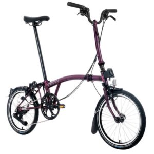 Brompton C Line - High 16 Zoll 4K Faltrad - Amethyst Lacquer