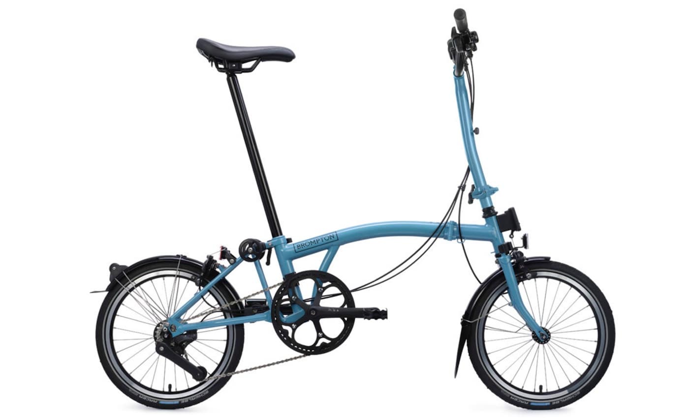 Brompton C Line - High 16 Zoll 4K Faltrad - Cloud Metallic