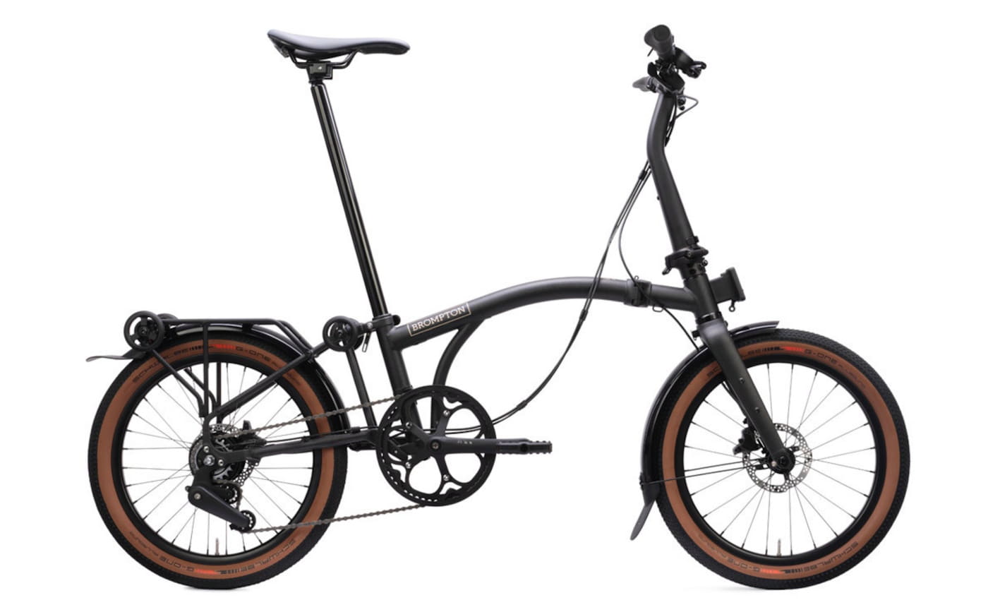 Brompton G Line - 20 Zoll 8N Faltrad - Space Black