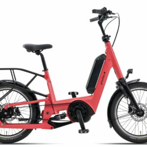 Pfautec Smoo - 20 Zoll 545Wh 7N Wave - Erdbeerrot matt