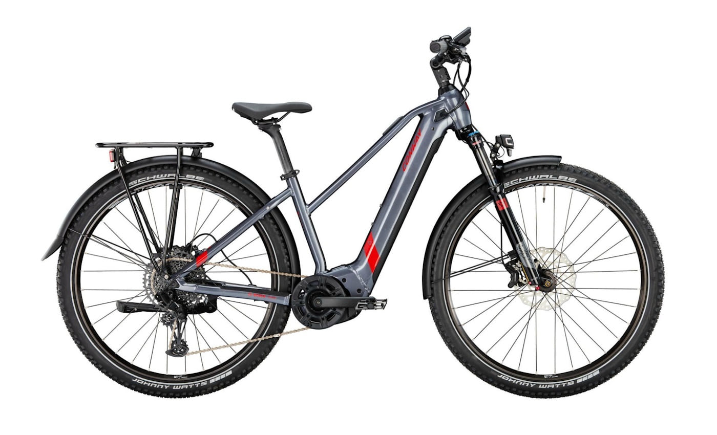 Conway Cairon SUV 5.0 - 29 Zoll 750Wh 12K Trapez - shadowgrey red