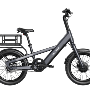 EC Compact City - Spacegrau / Mit Gepäckträger und Korb