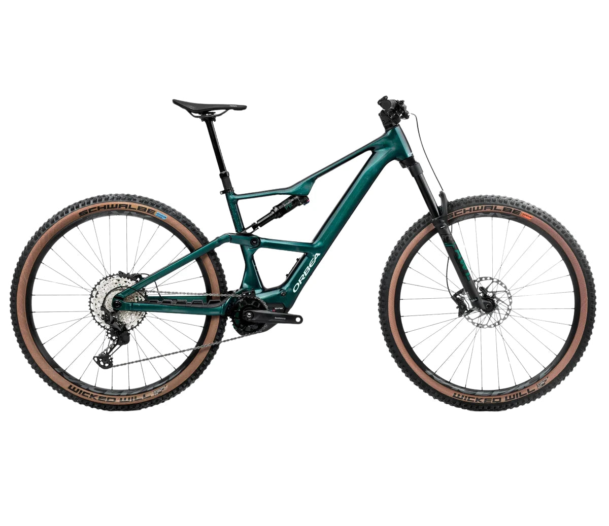 Orbea Rise SL H20 630W Escape Green-Splash Ice Green 2025 XL