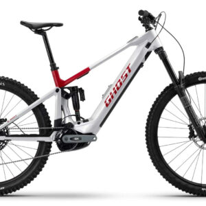 Ghost E-Riot Advanced misty gray / rebel red-glossy 29"/27,5" 800 Wh Diamant