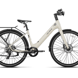 Heybike EC 1-ST - Buttrig Weiß / mit schwarzer Tasche