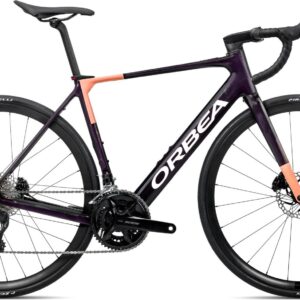 Orbea Gain M30 - 2026 - Fantasy Purple Carbon View (Gloss) - Orange Cloud (Matt) | S
