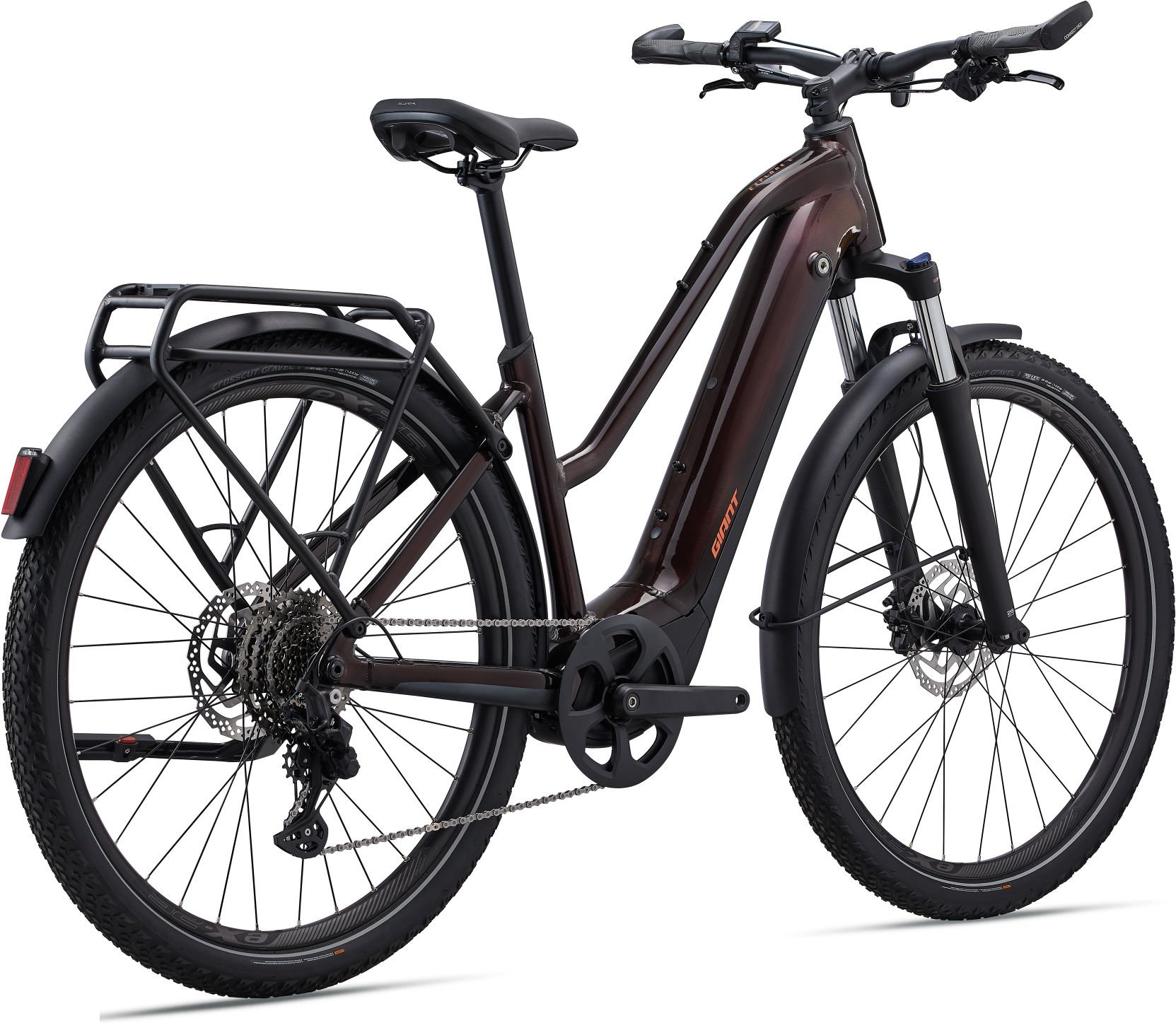 Giant Explore E+ 1 STA - 2025 - Cordovan / Black Gloss-Matt | S – Bild 2