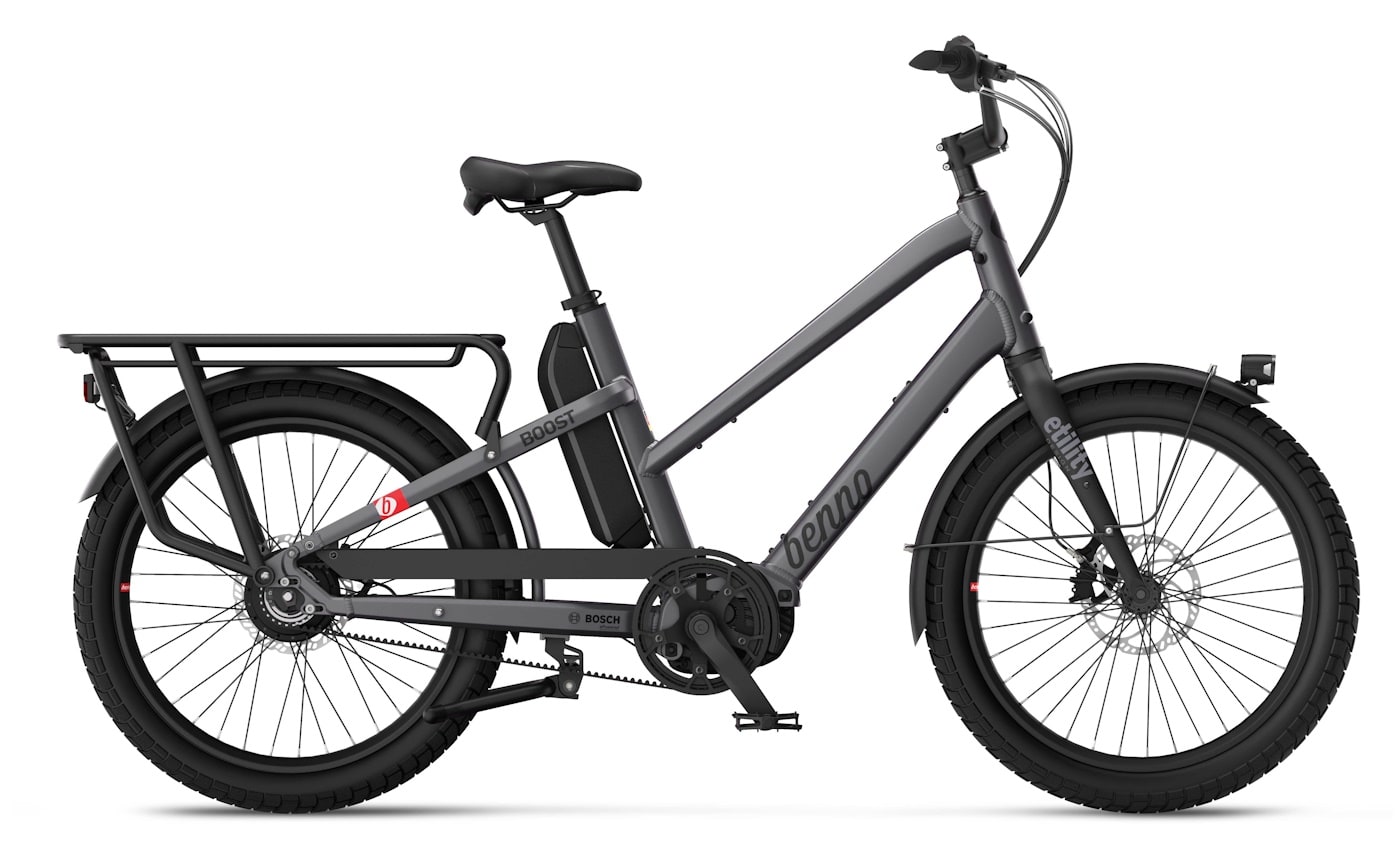 Benno Boost Enviolo Belt EVO 7 - 24 Zoll 545Wh Trapez - Anthracite Gray