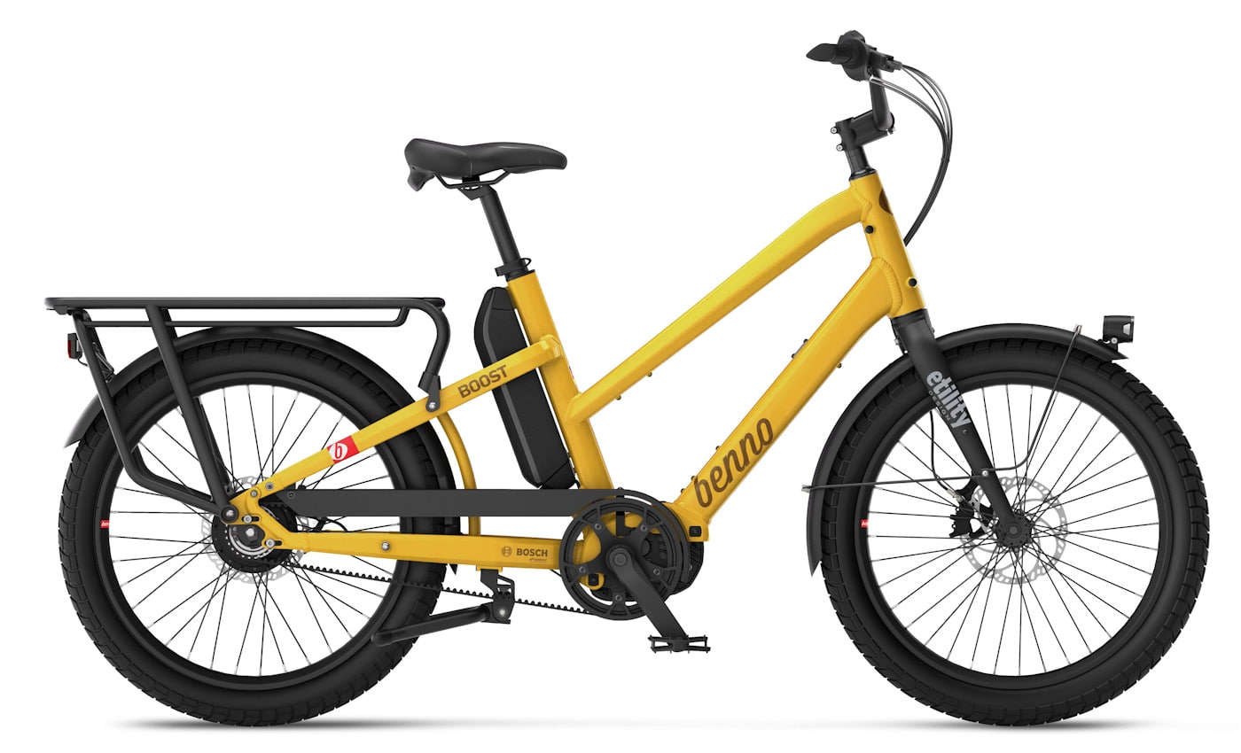 Benno Boost Enviolo Belt EVO 7 - 24 Zoll 545Wh Trapez - Yellow Curry