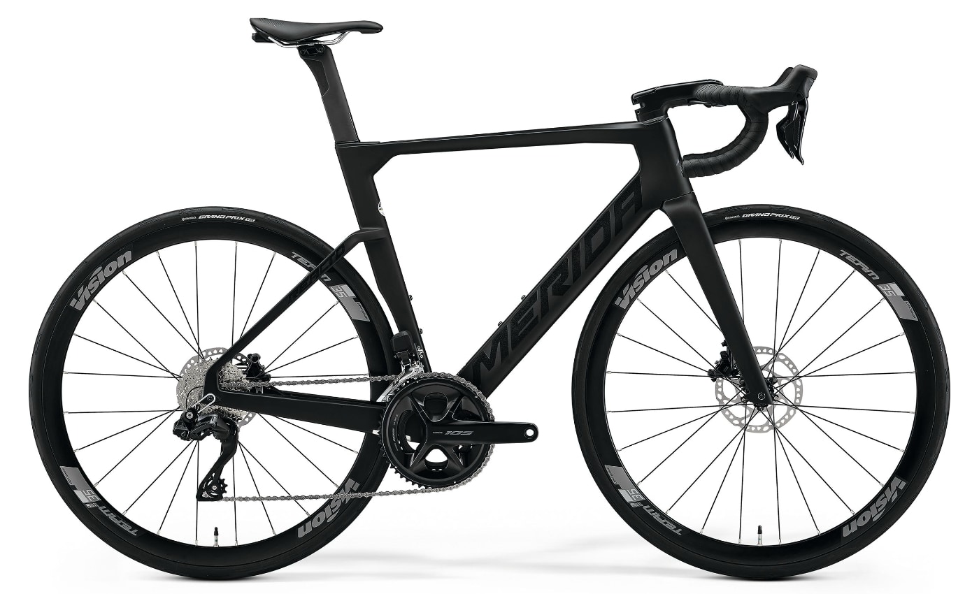 Merida REACTO 5000 - 28 Zoll 24K-Di2 Diamant - silk black