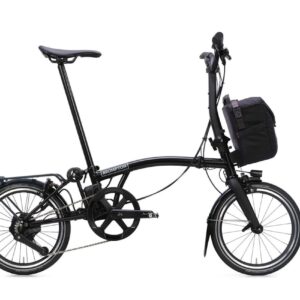 Brompton P Line Electric - Typ H - 16 Zoll 345Wh 4K Faltrad - Matt Black