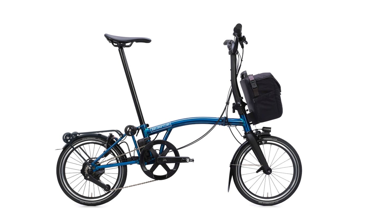 Brompton P Line Electric - Typ H - 16 Zoll 345Wh 4K Faltrad - Pacific Lacquer