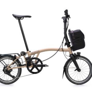 Brompton P Line Electric - Typ H - 16 Zoll 345Wh 4K Faltrad - Dune Sand