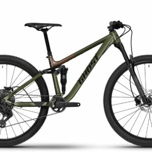 Ghost RIOT YOUTH PRO - 27,5 Zoll 12K Fully - mossy olive/deep coffee - matt