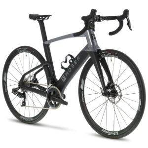 F Moser ROAD RIVAL Silver Grey 28" 250 Wh Diamant