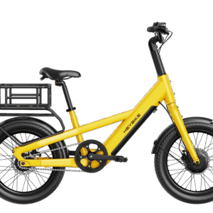 EC Compact City - Sonnengelb / Mit Gepäckträger und Korb