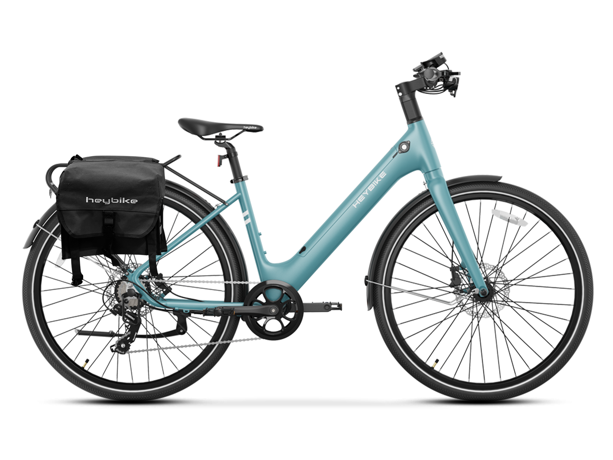 Heybike EC 1-ST - Türkisblau / mit schwarzer Tasche