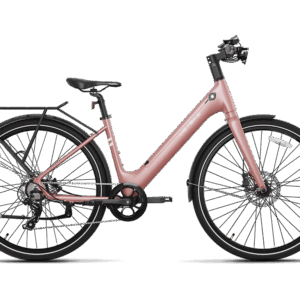 Heybike EC 1-ST - Hellrosa / mit schwarzer Tasche