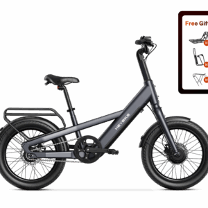 EC Compact City - Spacegrau / Mit Gepäckträger