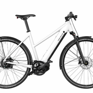 Riese & Müller Roadster4 Mixte vario cystal white 28" 625 Wh Trapez