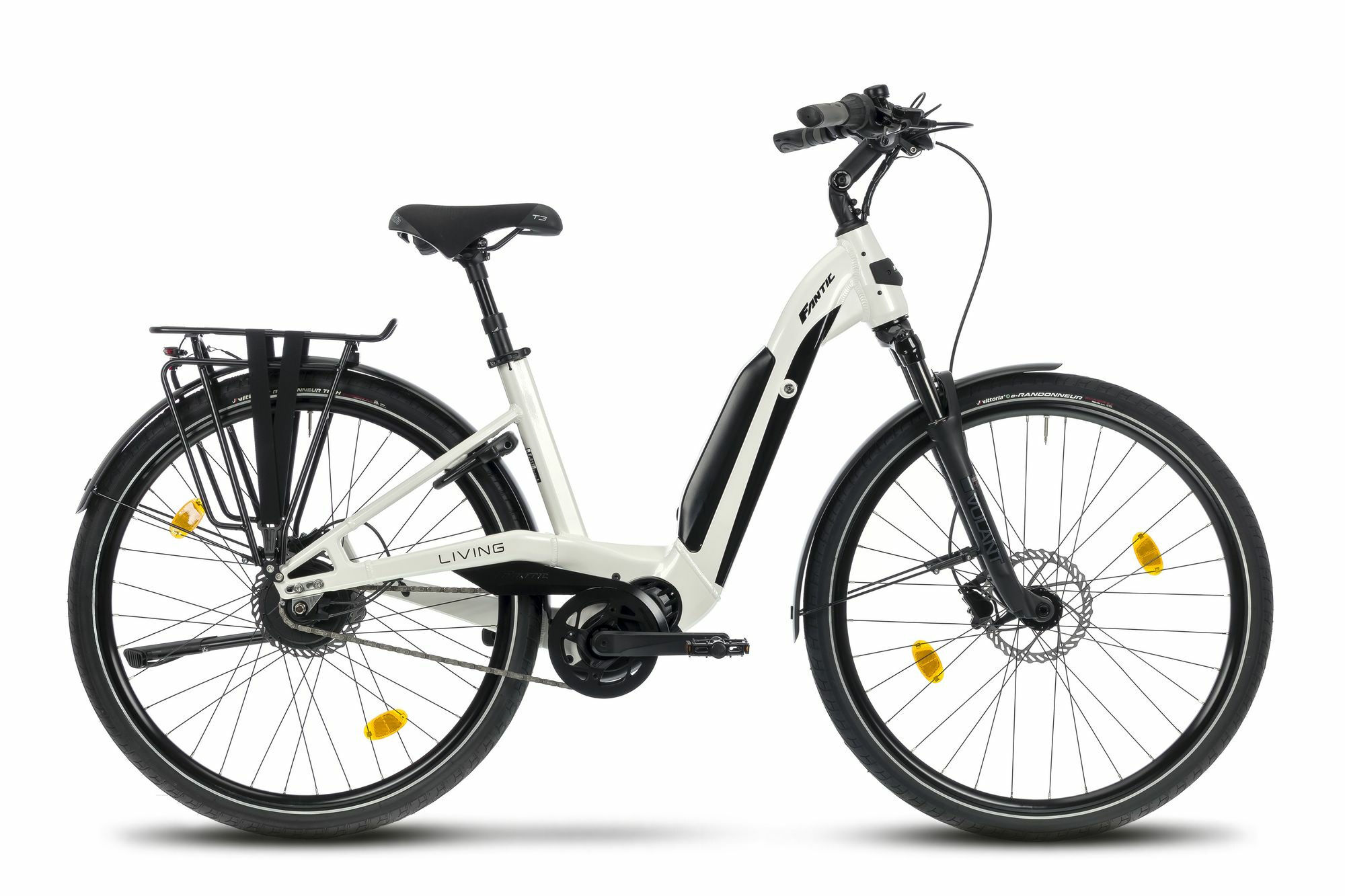 Fantic LIVING CITY Y White 28" 630 Wh Wave